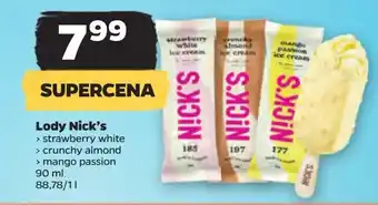 Netto Lód crunchy almond N!ck's oferta