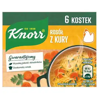 Dino Knorr Rosół z kury 60 g (6 x 10 g) oferta