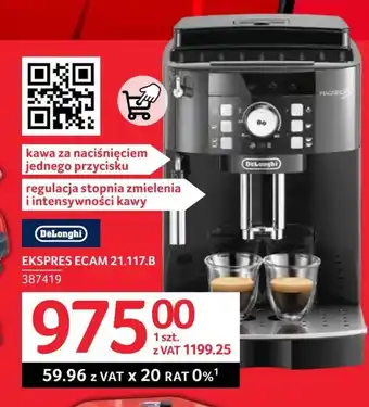 Selgros Ekspres do kawy DeLonghi oferta