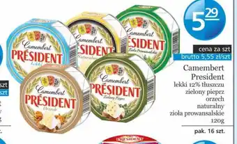 Specjał Camembert President oferta