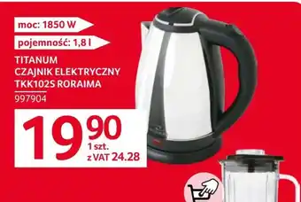 Selgros Czajnik elektryczny Titanum oferta