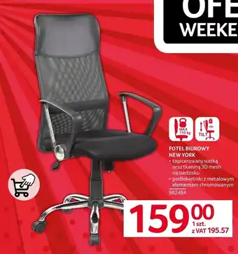 Selgros Fotel biurowy York oferta