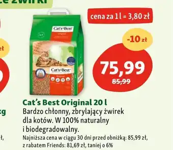 Maxi Zoo Żwirek Cat's Best oferta