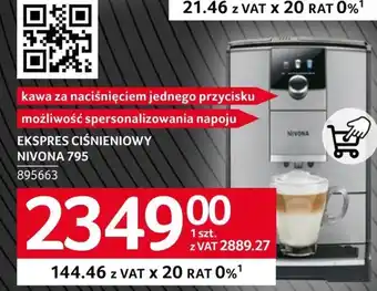Selgros Ekspres do kawy Nivona oferta
