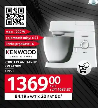 Selgros Robot kuchenny Kenwood oferta