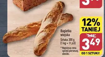 ALDI Bagietka wiejska Sztuka 300 g oferta
