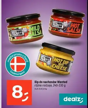 Dealz Sos hot dip with cheese WANTED oferta
