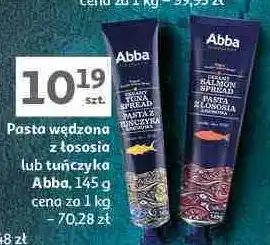 Auchan Pasta z tuńczyka Abba oferta