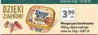 Auchan Margaryna Smakowita Maślany Smak oferta
