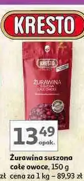Auchan Żurawina Kresto oferta
