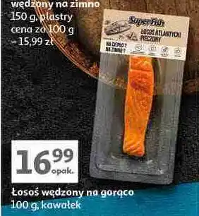 Auchan Łosoś atlantycki pieczony Superfish oferta