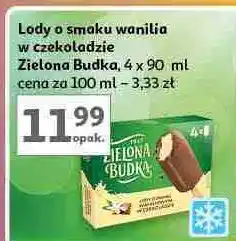 Auchan Lody waniliowe Zielona Budka oferta