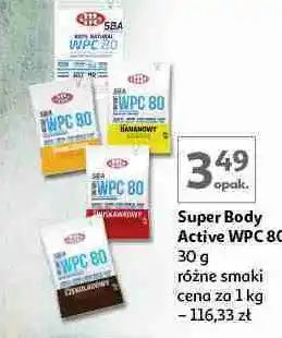 Auchan Odżywka naturalna Mlekovita Sba oferta
