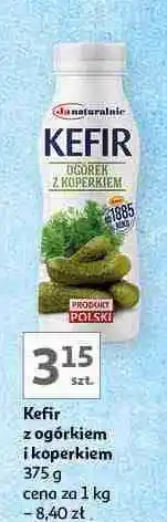 Auchan Kefir z ogórkiem i koperkiem Janaturalnie oferta