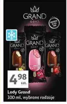 Auchan Lody wanilia Koral Grand G.o.a.t oferta
