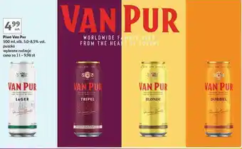 Auchan Piwo Van Pur Lager oferta