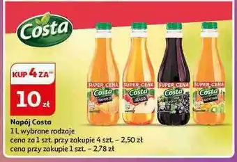 Auchan Napój jabłko Costa oferta