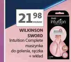 Auchan Maszynka do golenia + 1 wkład Wilkinson Intuition Complete oferta