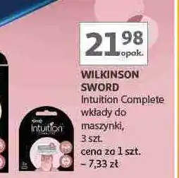 Auchan Wkłady do maszynki Wilkinson Intuition Complete oferta