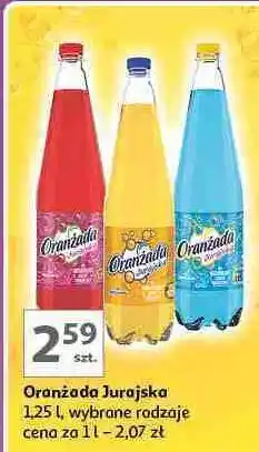 Auchan Oranżada żółta Jurajska oferta
