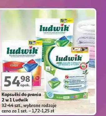 Auchan Kapsułki do prania color Ludwik oferta