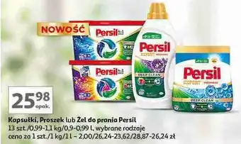 Auchan Kapsułki do prania 4in1 deep clean color Persil Discs oferta