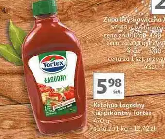 Auchan Ketchup pikantny Tortex oferta