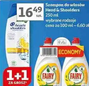 Auchan Szampon do włosów citrus fresh Head&Shoulders oferta