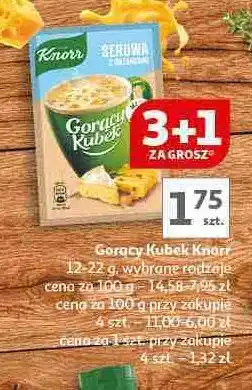 Auchan Serowa z grzankami Knorr Gorący Kubek oferta
