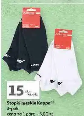 Auchan Stopki męskie Kappa oferta