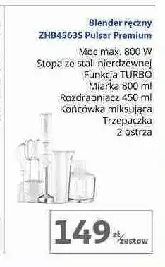Auchan Blender zhb4563s Zelmer oferta