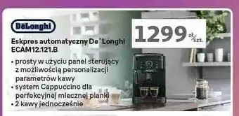 Auchan Ekspres ciśnieniowy ecam12.121 b De'longhi oferta
