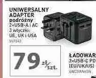 Auchan Adapter uniwersalny podróżny Verbatim oferta