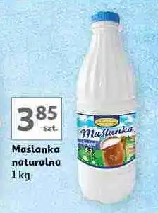 Auchan Maslanka naturalna Włoszczowa oferta