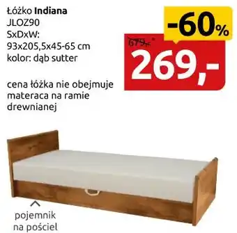 Black Red White Łóżko Indiana JLOZ90 oferta