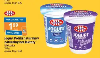 E.Leclerc Jogurt naturalny Mlekovita Polski oferta