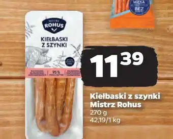 Netto Kiełbaski z szynki Mistrz Rohus oferta