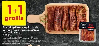 Biedronka Boczek grillowy plastry Czas Na Grill oferta