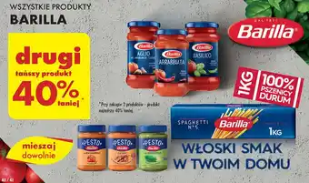 Biedronka Sos basilico Barilla oferta