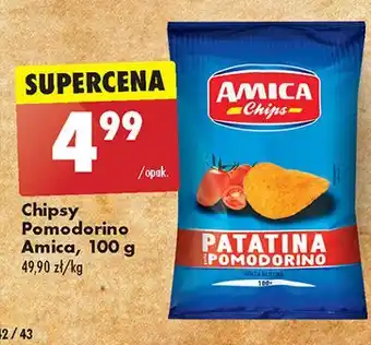 Biedronka Chipsy pomod'oro Amica Chips oferta