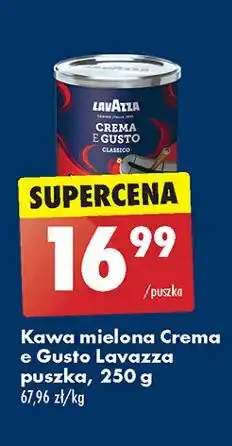 Biedronka Kawa puszka Lavazza Crema & Gusto oferta