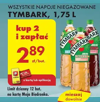 Biedronka Napój jabłko-mięta Tymbark 1936 oferta
