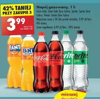 Biedronka Napój pomarańczowy Fanta Zero oferta
