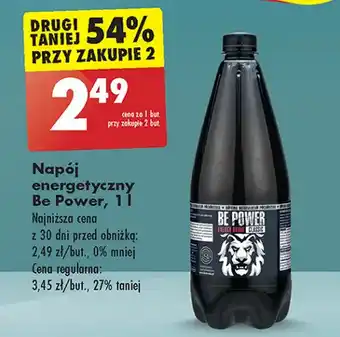 Biedronka Napój energetyczny classic Be Power oferta