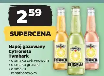 Netto Napój o smaku rabarbarowym Tymbark Cytroneta oferta