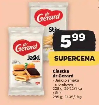 Netto Biszkopciki jaśki morelowe Dr Gerard oferta