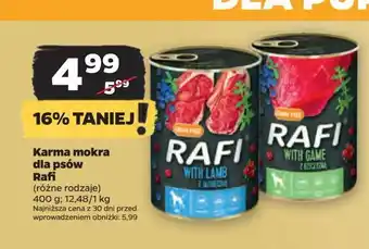Netto Karma dla psa z jagnięciną Rafi oferta