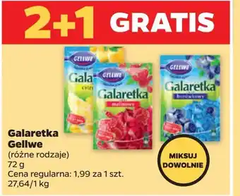 Netto Galaretka borówkowa Gellwe oferta