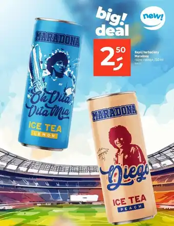 Dealz Napój peach Maradona oferta
