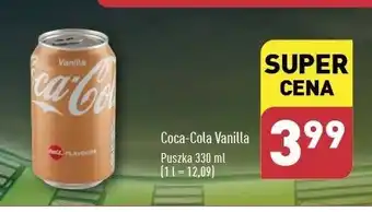 ALDI Napój Coca-Cola Vanilla oferta